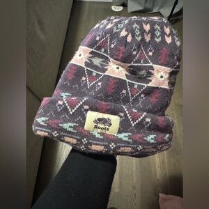 Roots Kids Dark Knit Hat